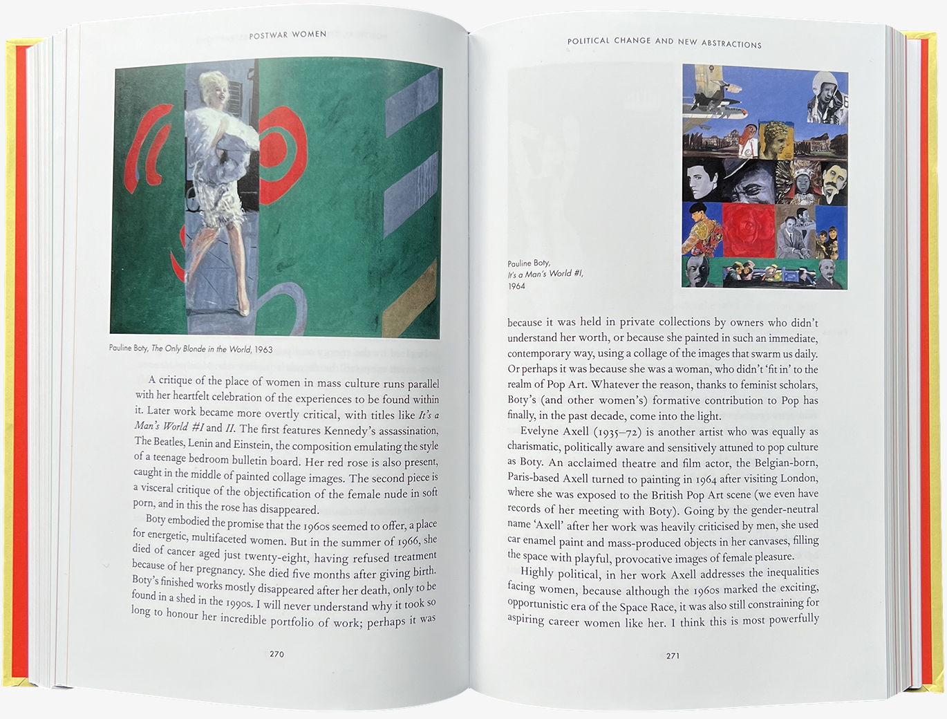 “The Story Of Art Without Men” by Katy Hessel, including a section on
